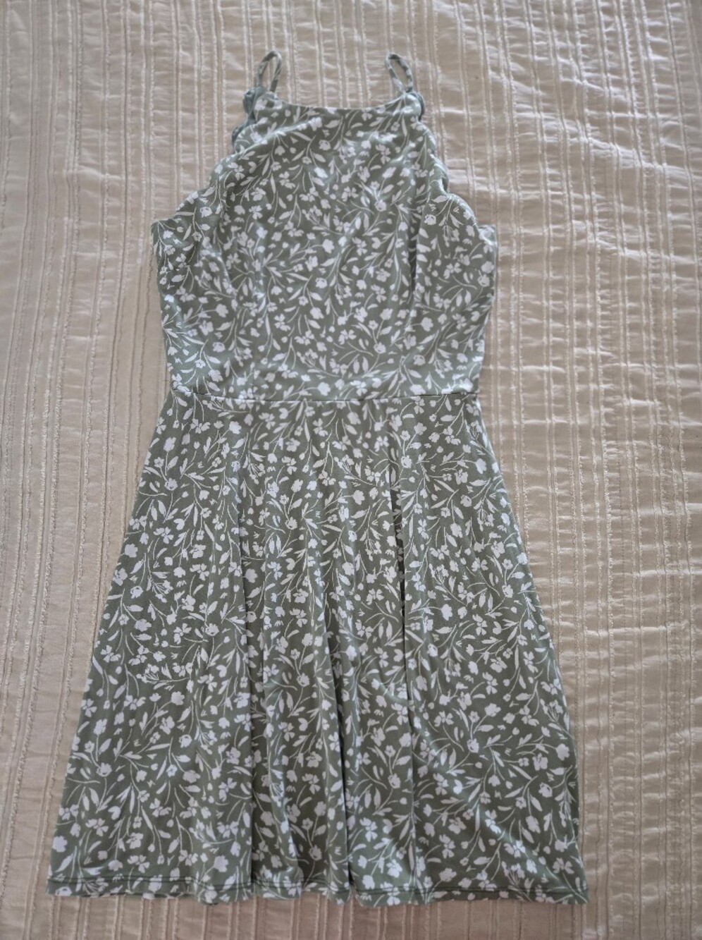 The General Good Dress | Green Floral | Size M